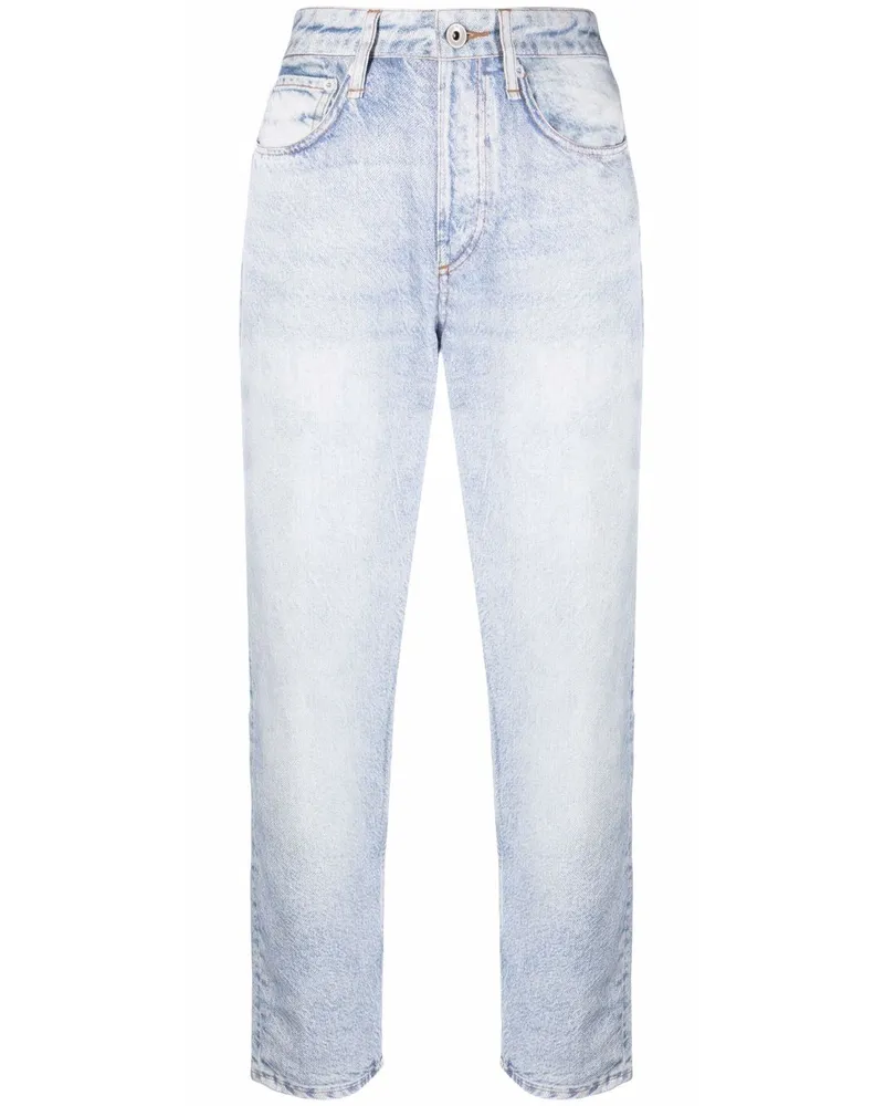 Rag & Bone Rosa Tapered-Jeans - Blau Blau