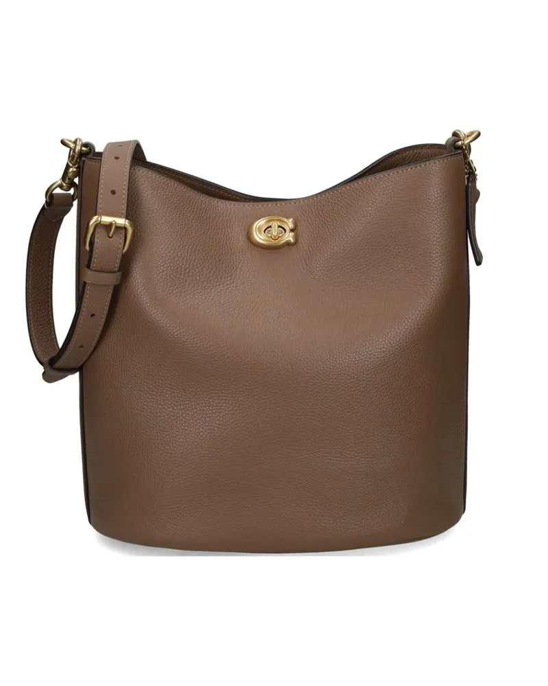 Coach Willow Schultertasche - Braun Braun