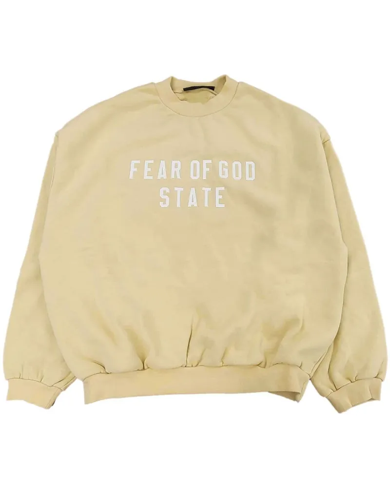 Fear of God Sweatshirt mit Logo-Print - Nude Nude