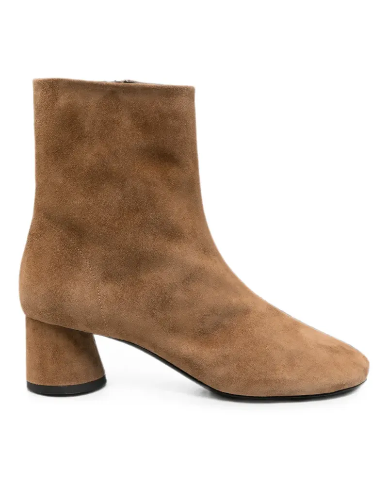 Proenza Schouler suede block-heel ankle boots - Braun Braun