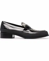 MISBHV The Brutalist Loafer aus Jacquard Schwarz