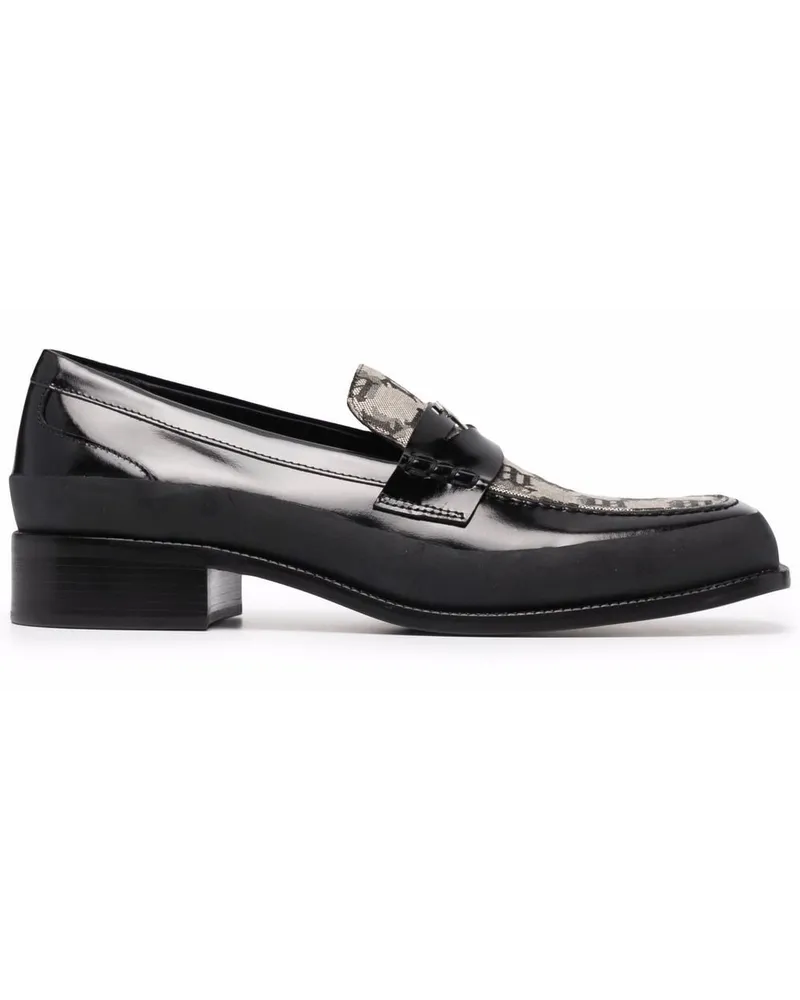 MISBHV The Brutalist Loafer aus Jacquard - Schwarz Schwarz