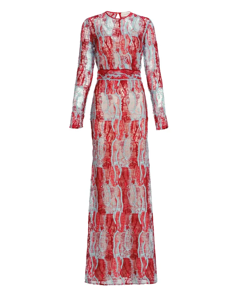 Silvia Tcherassi Barisa Kleid - Blau Blau