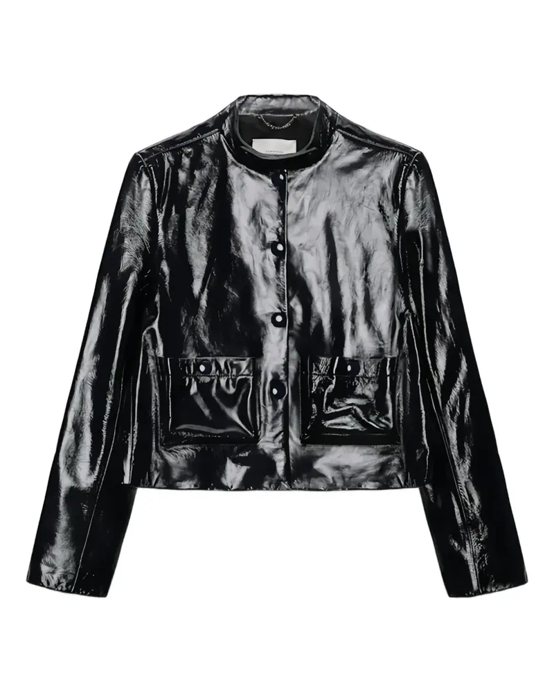 Dorothee Schumacher cropped jacket - Schwarz Schwarz