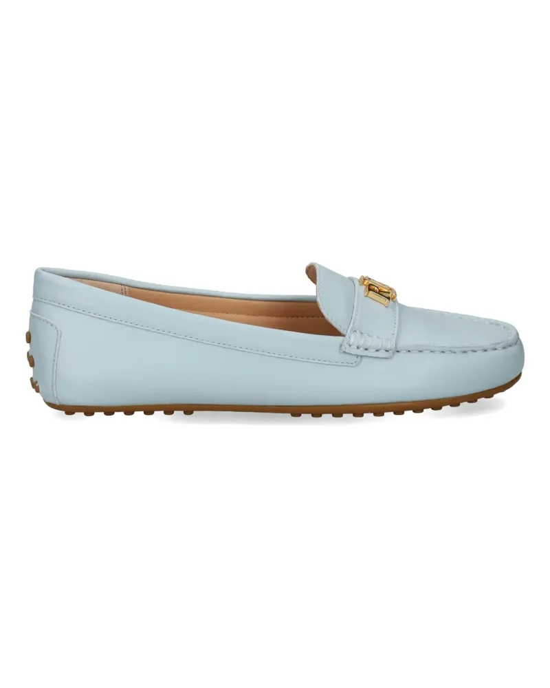 Ralph Lauren logo-plaque loafers - Blau Blau