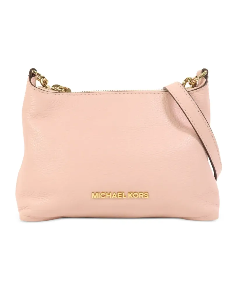 Michael Kors grainy-leather shoulder bag - Rosa Rosa
