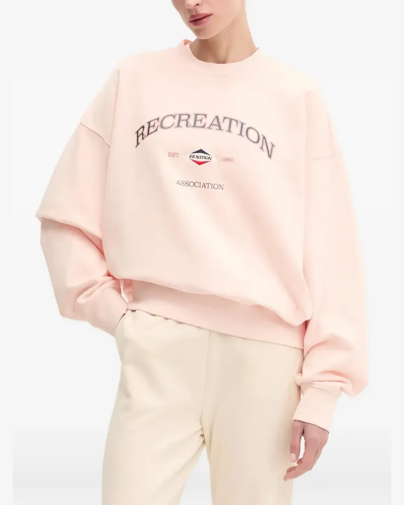 P.E. NATION logo-graphic sweatshirt - Rosa Rosa