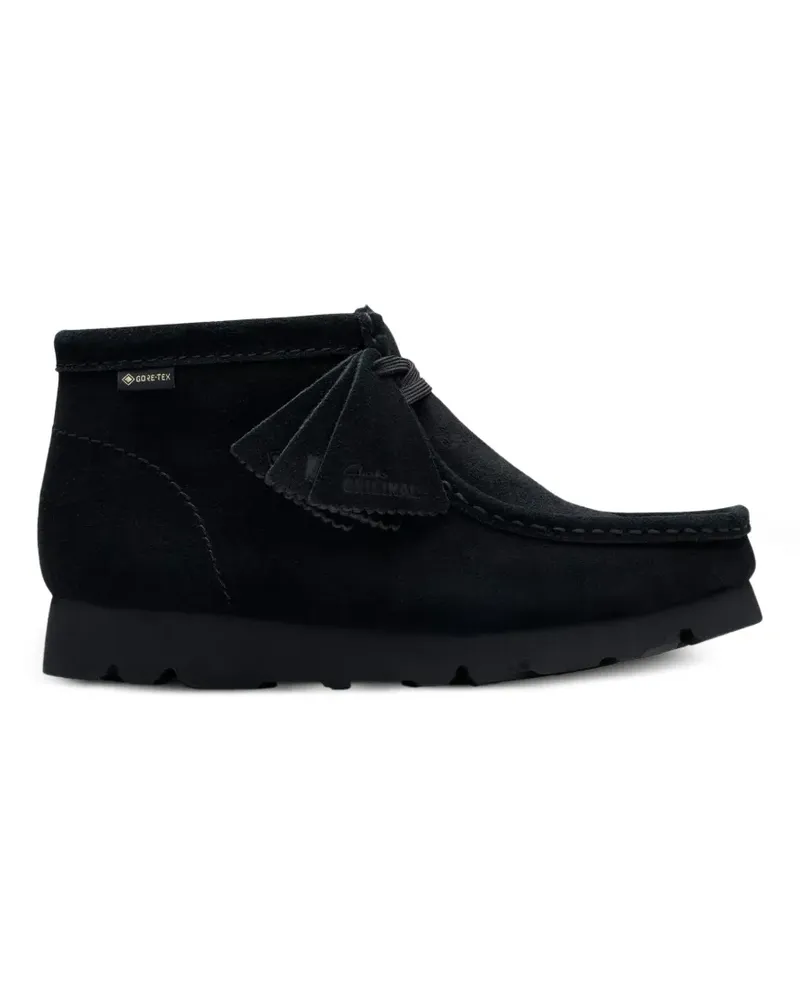 Clarks Wallabee GORE-TEX® Wildlederstiefel - Schwarz Schwarz