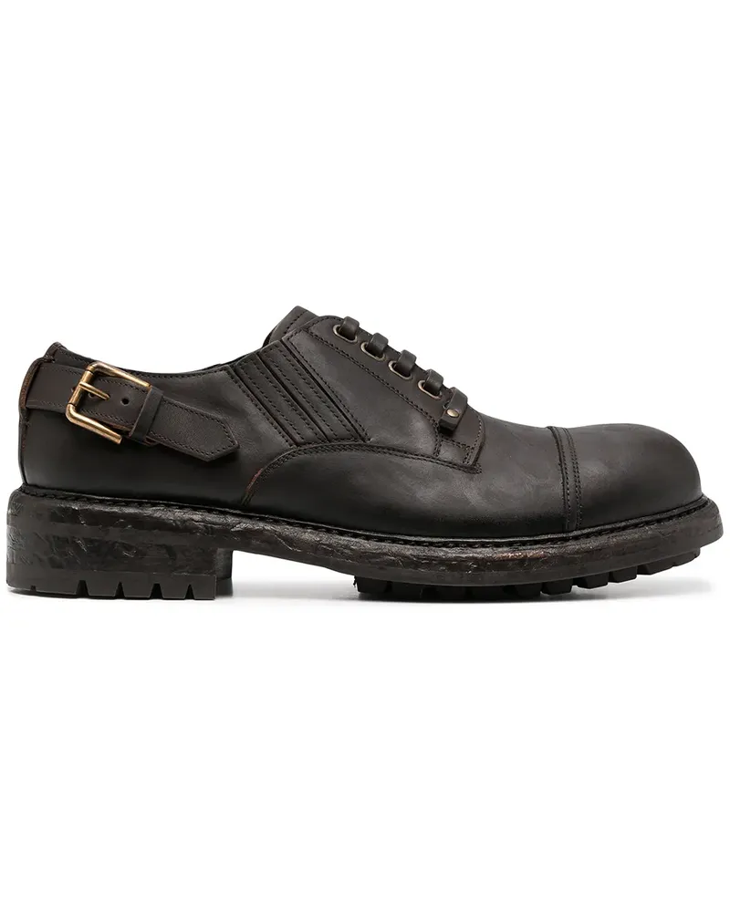 Dolce & Gabbana Derby-Schuhe mit Schnürung - Braun Braun