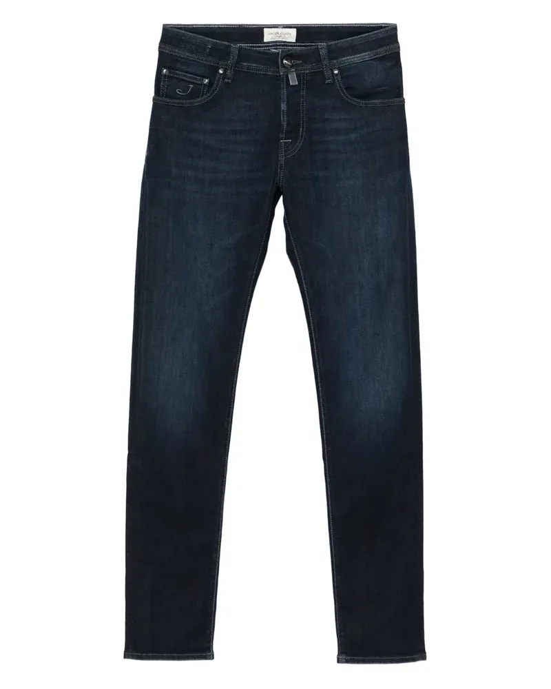 Jacob Cohën Nick Skinny-Jeans - Blau Blau