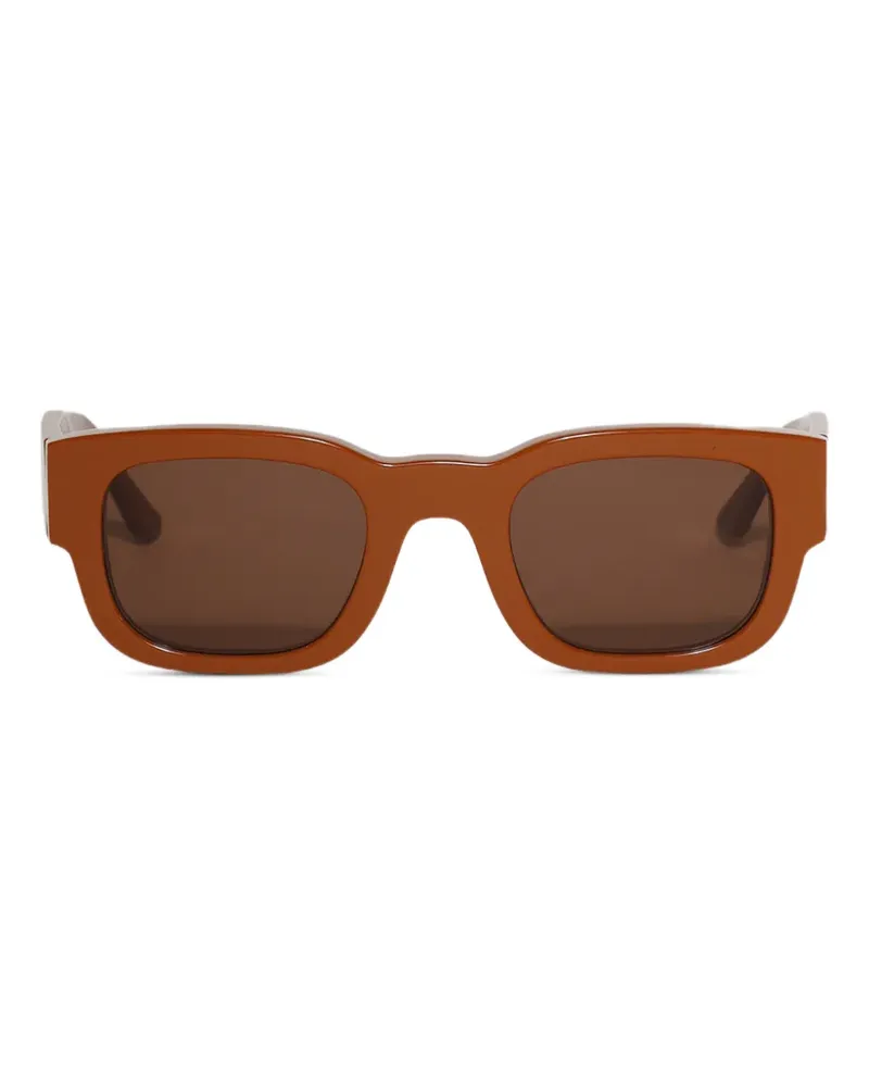 Thierry Lasry Foxxxxy rectangle sunglasses - Orange Orange