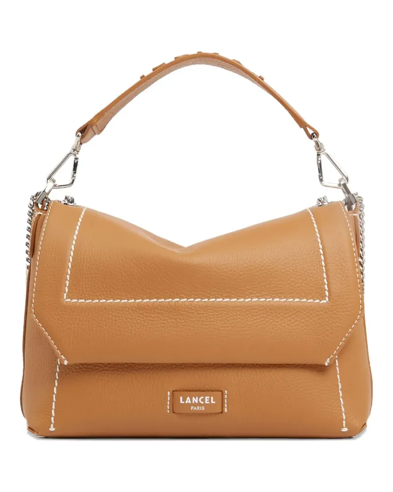Lancel Ninon Soft Umhängetasche mit Klappe - Braun Braun
