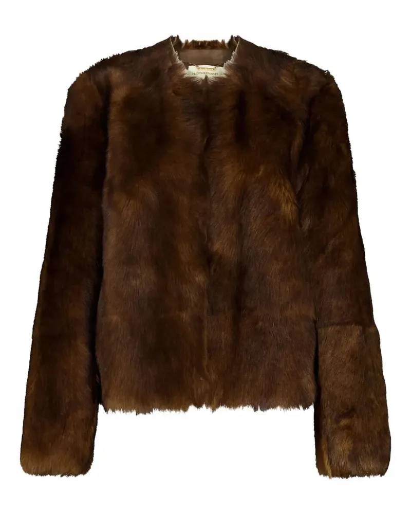 Zimmermann Jacke aus Shearling - Braun Braun
