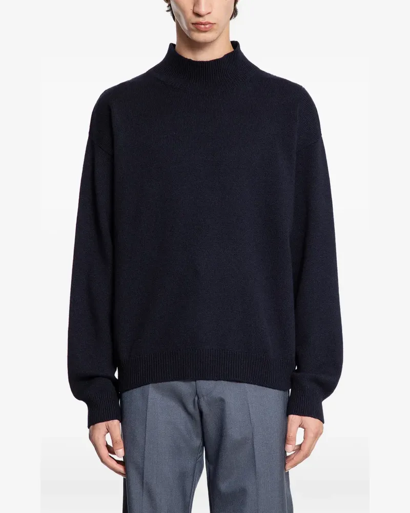 Prada turtleneck cashmere sweater - Blau Blau