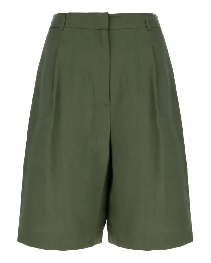 Max Mara Mstcaravan pleated shorts - Grün Grün