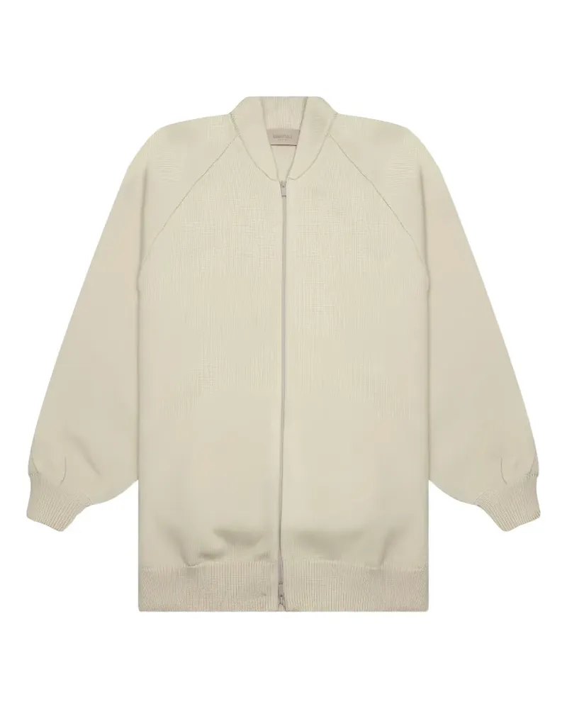 Fear of God zip-up sweatshirt - Nude Nude