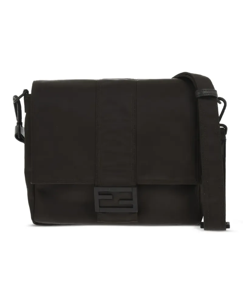 Fendi Kuriertasche mit Einsätzen - Schwarz Schwarz