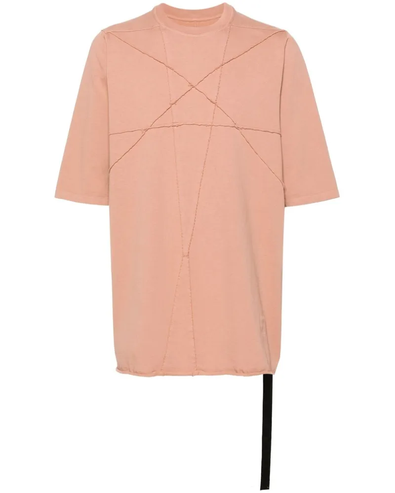 DRKSHDW by Rick Owens Jumbo SS T-Shirt - Rosa Rosa