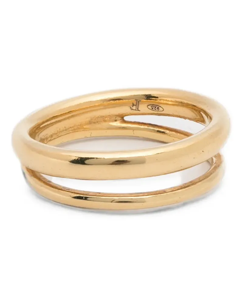 Fersera Double Stacking ring - Gold Gold