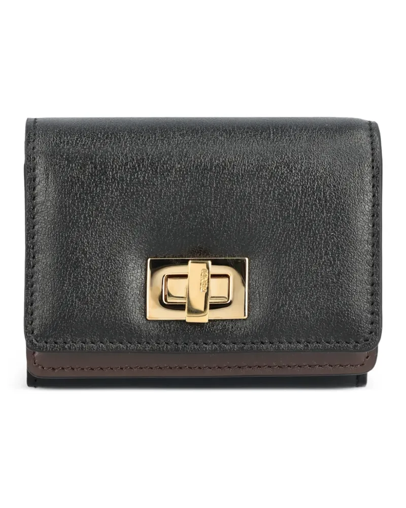 Fendi small Way trifold wallet - Schwarz Schwarz