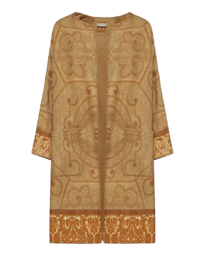 Pierre-Louis Mascia Pancake Kimono mit Paisleymuster - Nude Nude