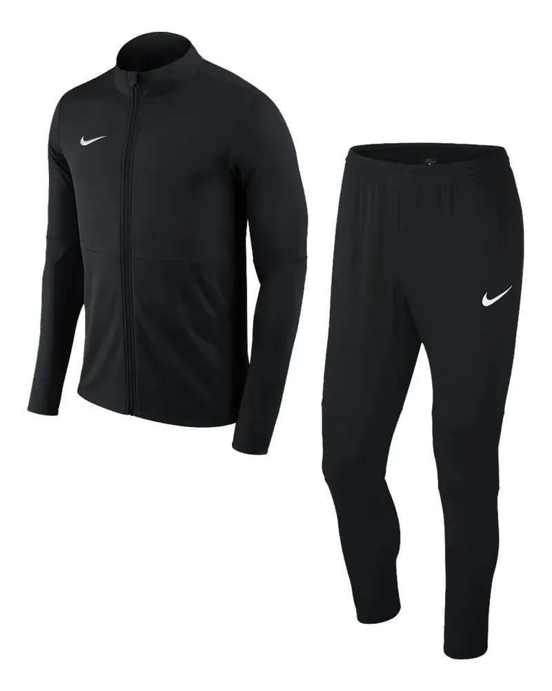 Nike Park 18 Poly Jogginganzug - Schwarz Schwarz