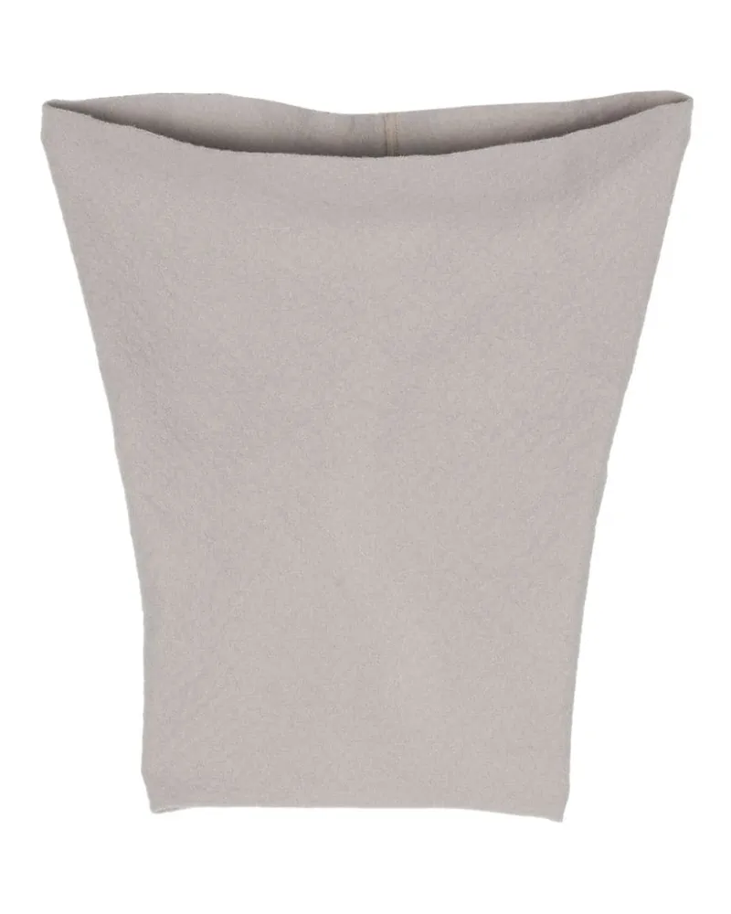 Rick Owens Fein gestrickter Schal - Grau Grau