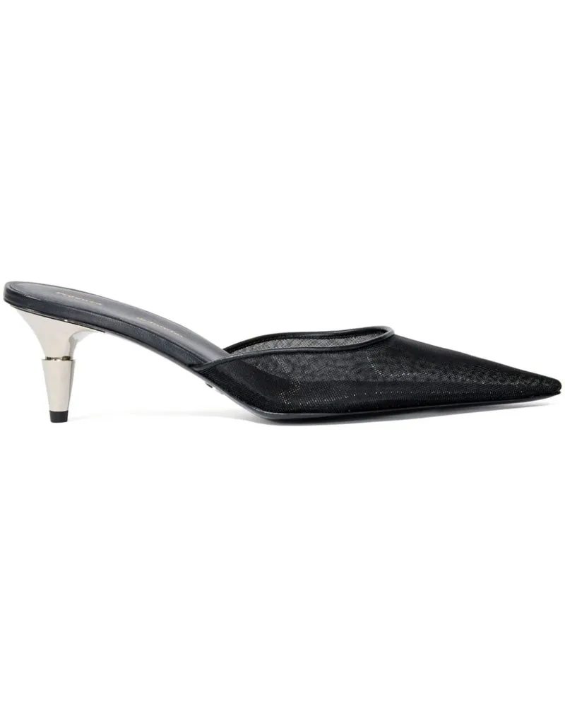 Proenza Schouler Spike Mules 60mm - Schwarz Schwarz