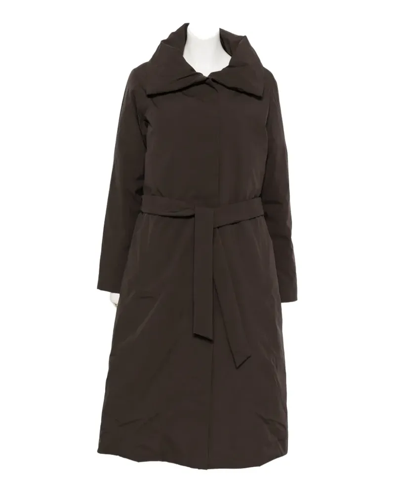 Tretorn belted high-neck coat - Braun Braun