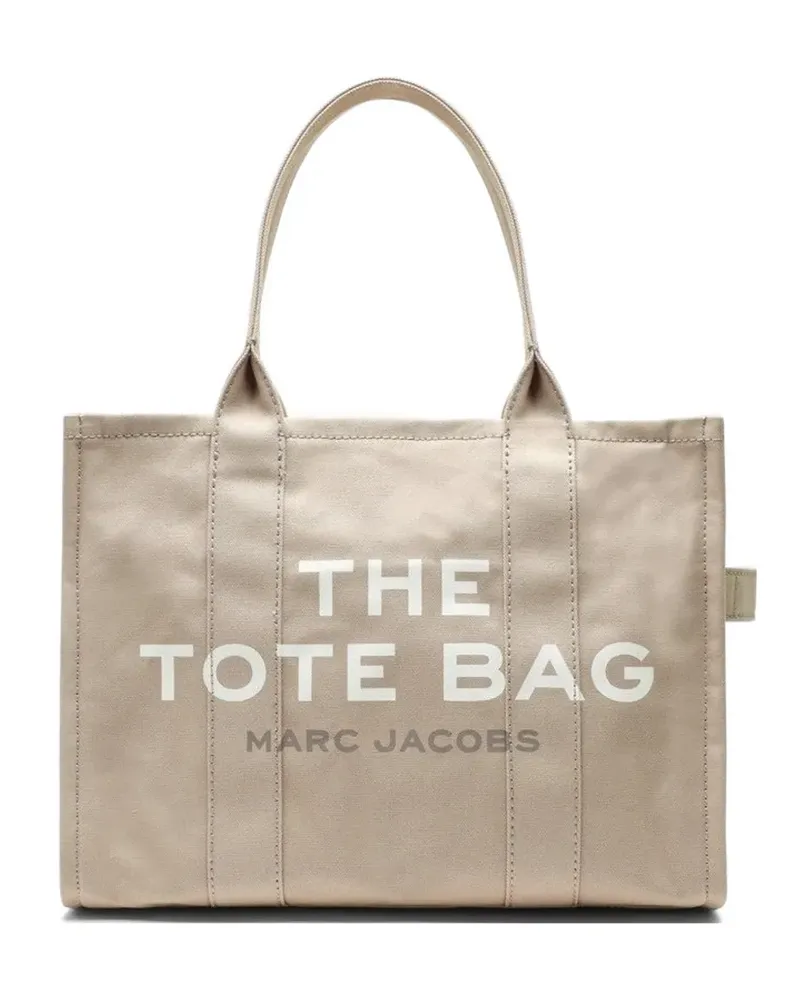 Marc Jacobs large The tote canvas tote bag - Nude Nude
