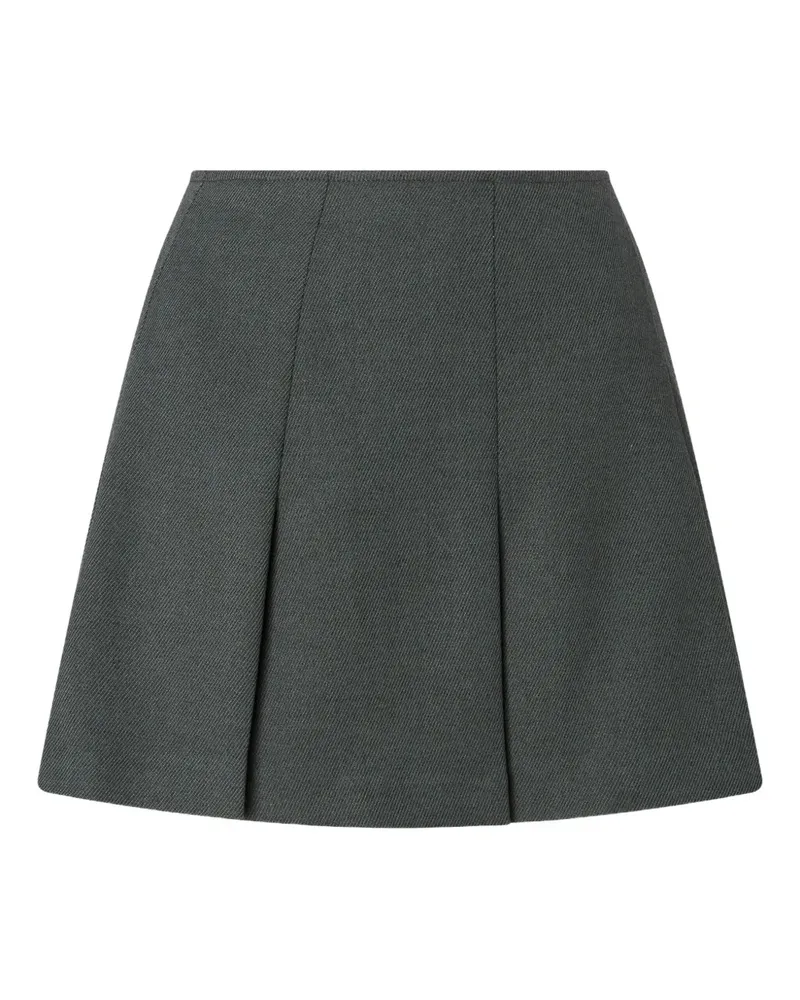 Pinko Minirock mit Falten - Grau Grau