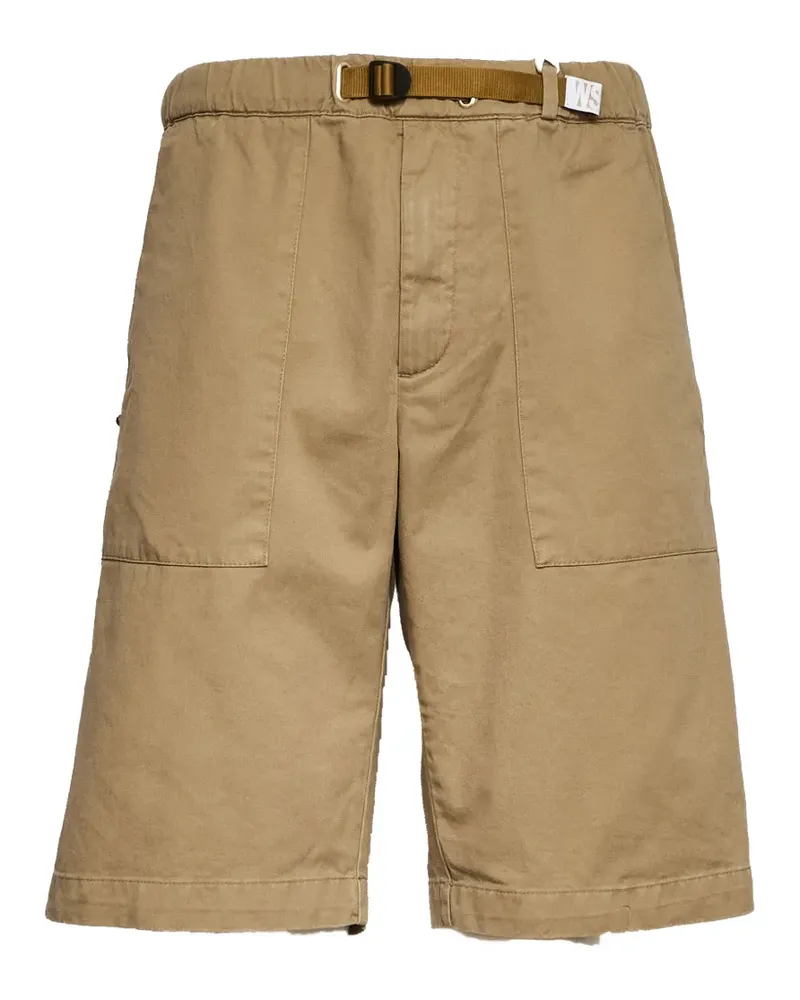 PLAN C Elite Archive G.I.O. N°3 2016 worker shorts - Nude Nude