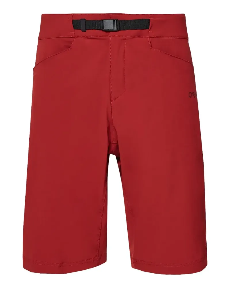 Oakley Drop In Shorts mit Gürtel - Rot Rot
