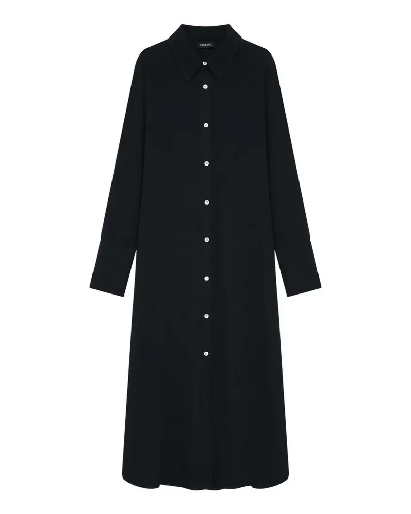 Anine Bing Noemi Kleid - Schwarz Schwarz