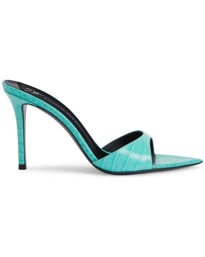 Giuseppe Zanotti Intriigo Sandalen 70mm - Blau Blau