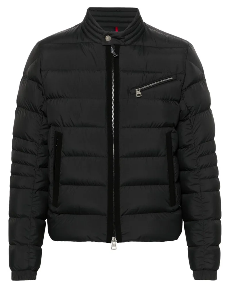 Moncler Wattierte Souillet Jacke - Schwarz Schwarz