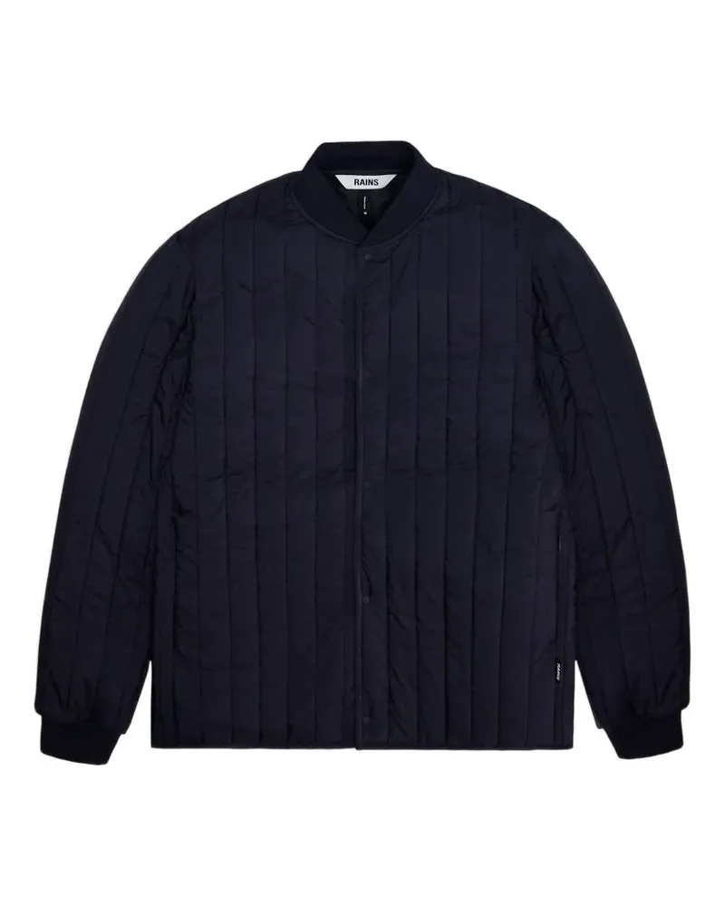 RAINS Banja quilted bomber jacket - Blau Blau