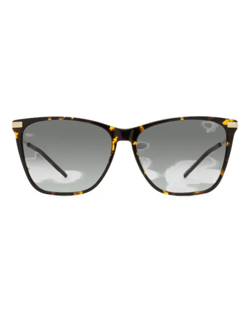 HUGO BOSS square-frame sunglasses - Braun Braun