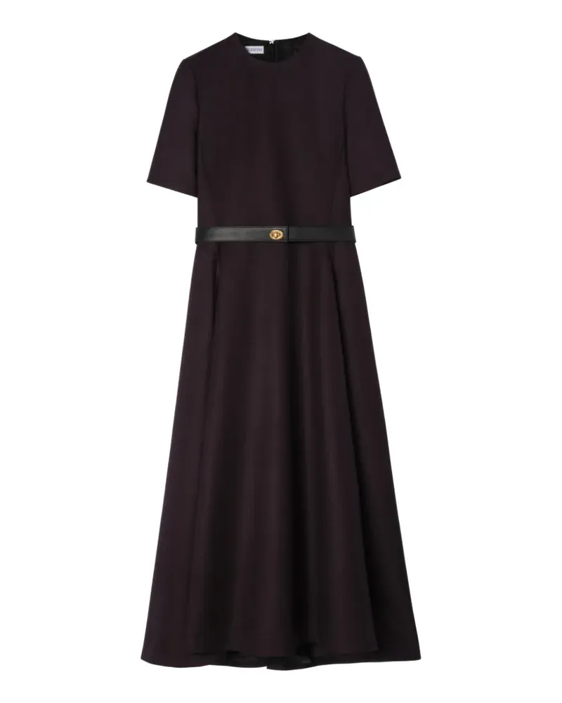 Burberry Midikleid aus Wolle - Braun Braun