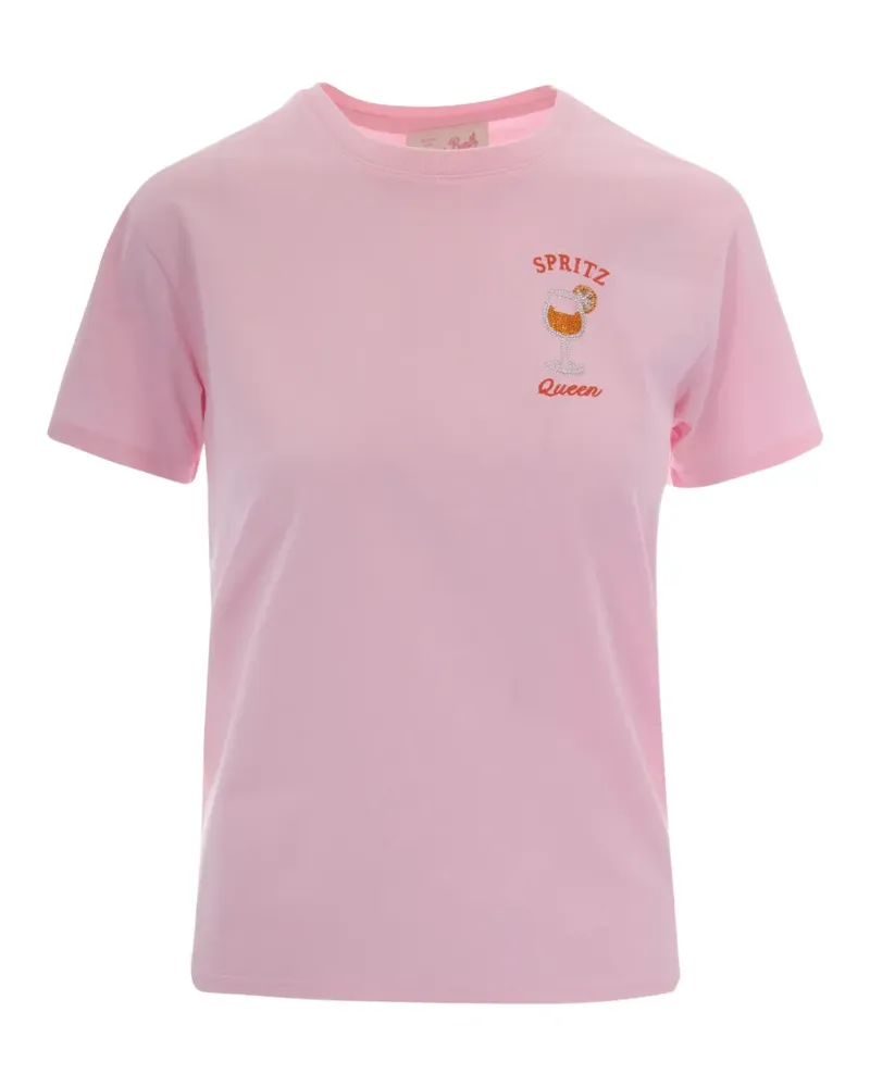 MC2 Saint Barth Emilie Spritz Queen T-shirt - Rosa Rosa