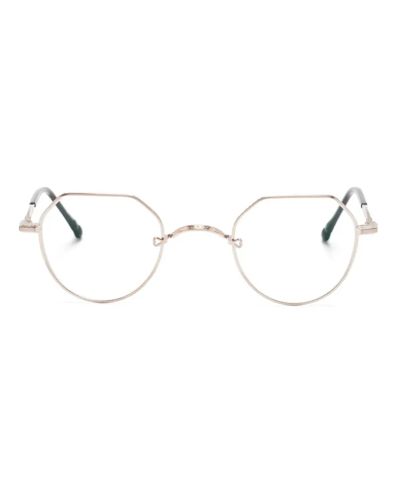 MATSUDA Brille mit geometrischem Gestell - Gold Gold