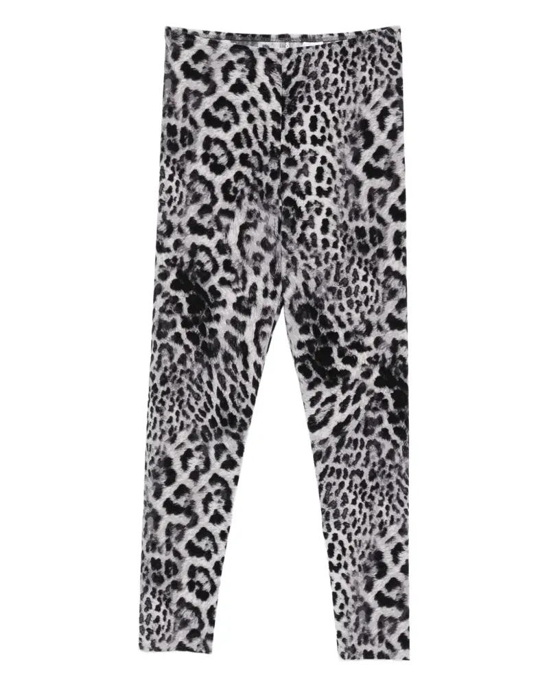 Norma Kamali Leggings mit Leoparden-Print - Grau Grau