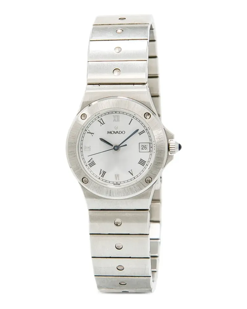 Movado Armbanduhr mit römischen Ziffern 25mm - Weiß Weiß