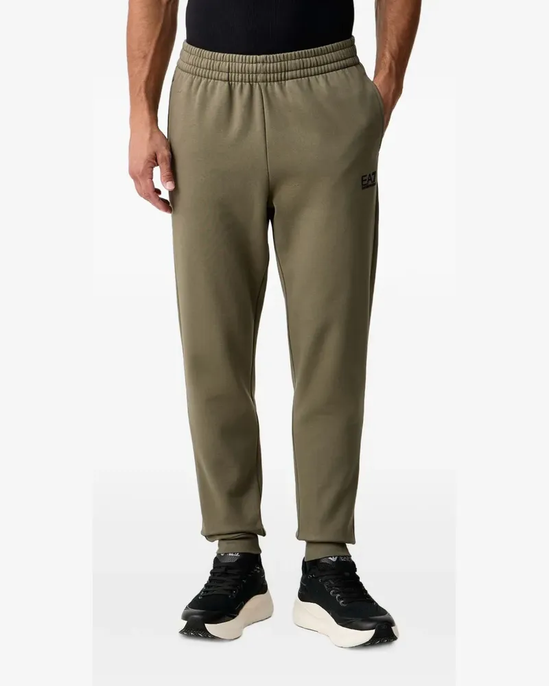 EA7 Jogginganzug mit Logo-Print - Grün Grün