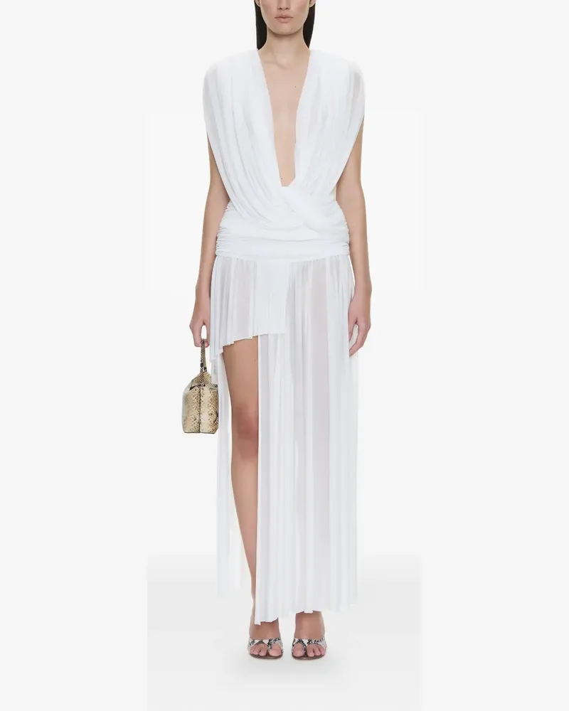 Christopher Esber Orion Layered short skirt - Weiß Weiß