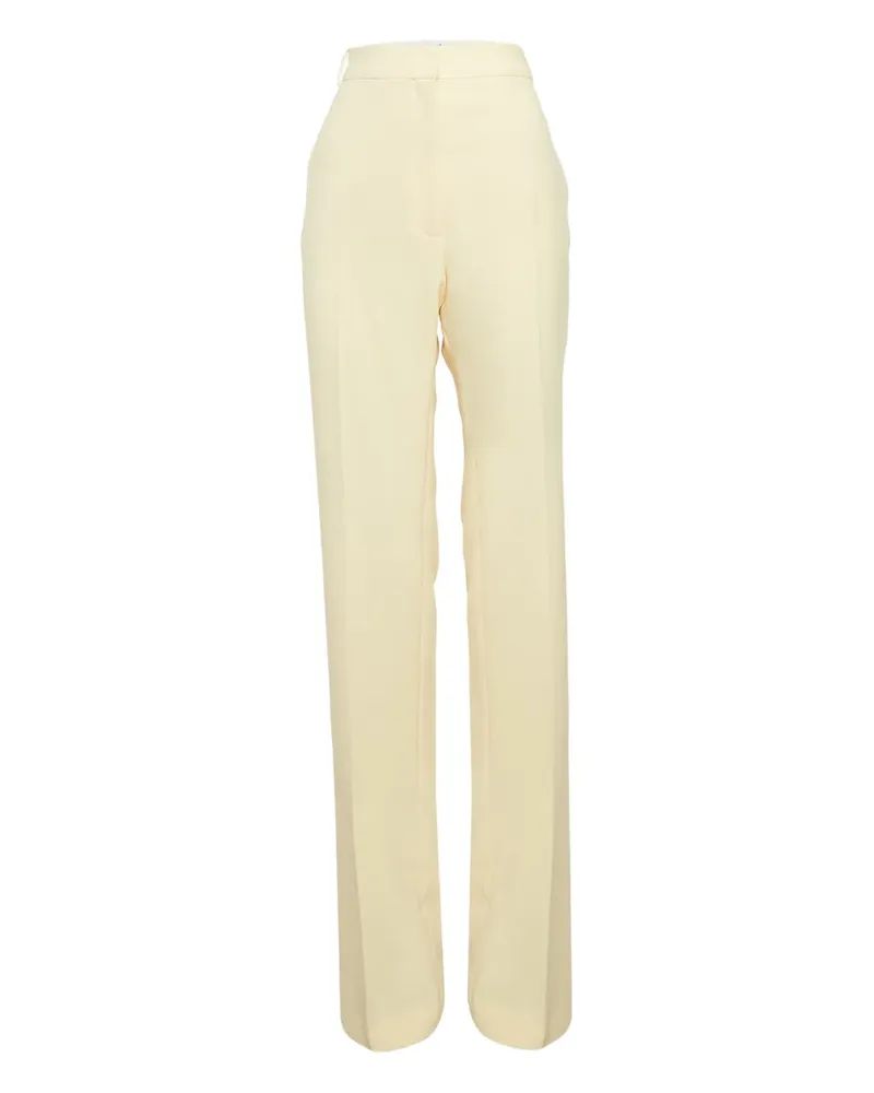 ATTICO High-Waist-Hosen - Gelb Gelb