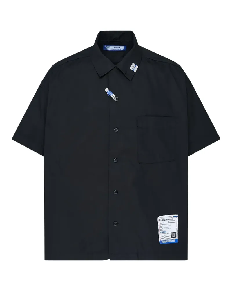 MIHARAYASUHIRO In·stru(men-tal). short-sleeve shirt - Schwarz Schwarz