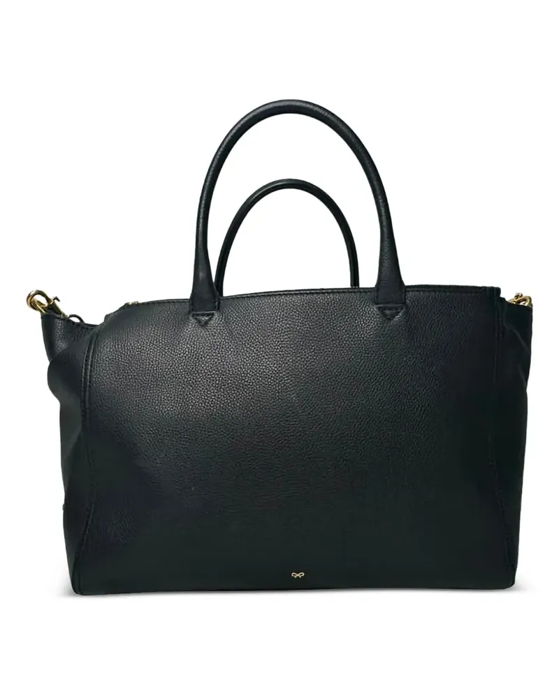 Anya Hindmarch Schultertasche mit Henkel - Schwarz Schwarz