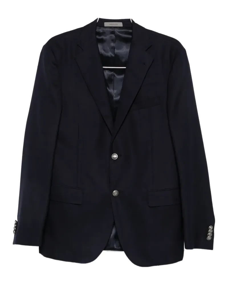 Corneliani Einreihige Academy Light Jacke - Blau Blau