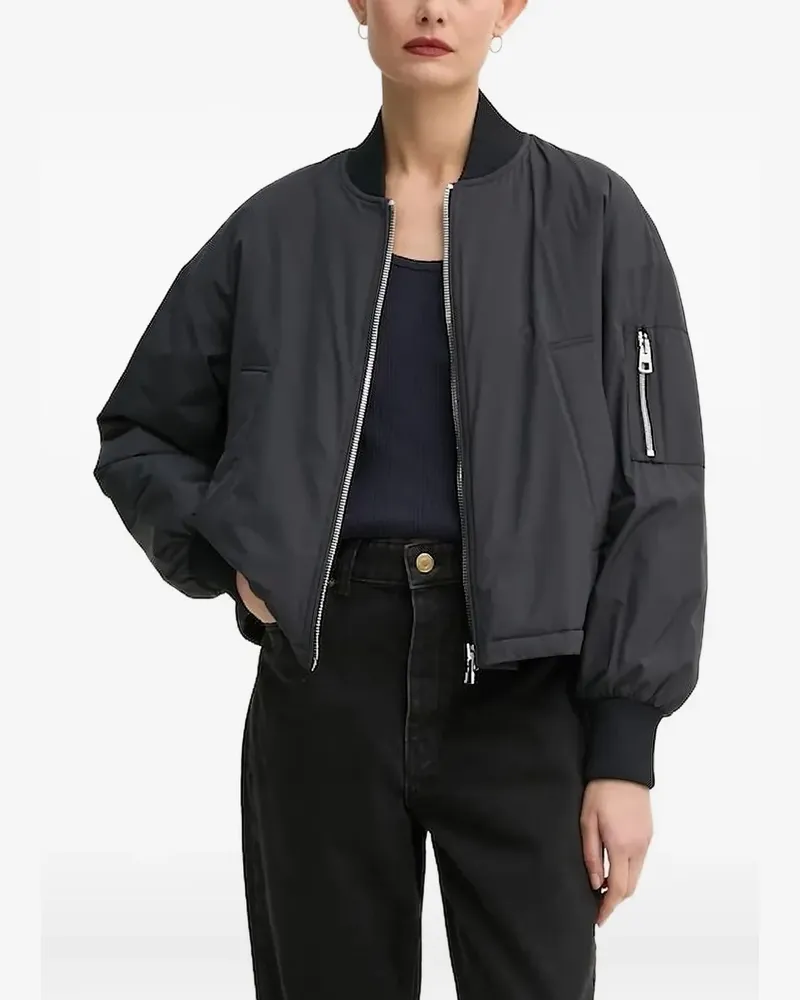 Marc O'Polo Bomberjacke mit Reißverschluss - Blau Blau